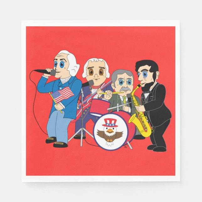 Monumental Rock Serviette (Vorderseite)