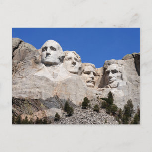Monumente der Staaten   Mount Rushmore Postkarte