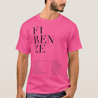 Monumente Firenze T-Shirt