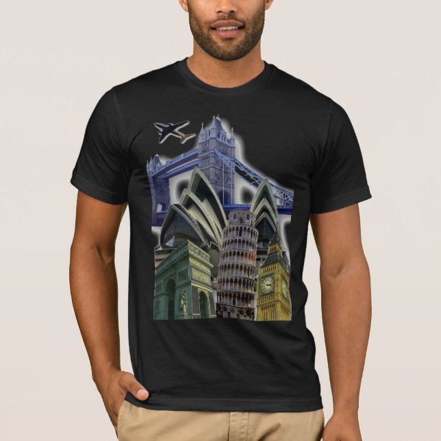 Monuments Collage T - Shirt (Vorderseite)