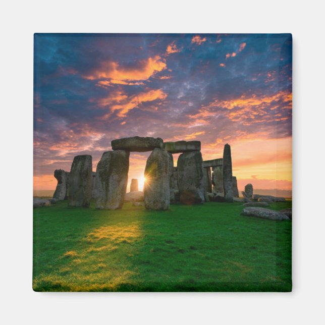 Monuments | Stonhenge, England Magnet (Vorne)