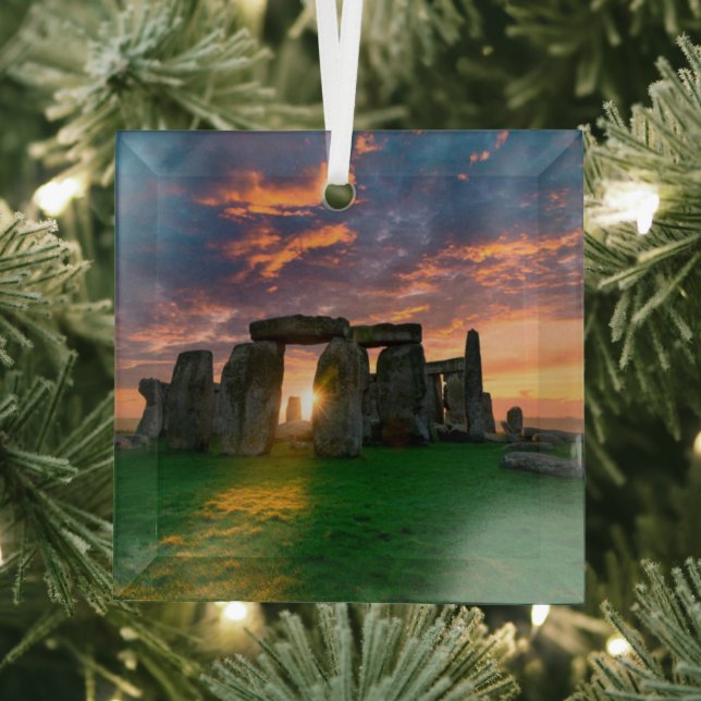 Monuments | Stonhenge, England Ornament Aus Glas (Insitu)