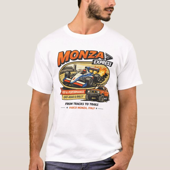 Monza Express Rally T-Shirt (Vorderseite)