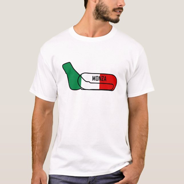 Monza-Rennstrecke T-Shirt (Vorderseite)