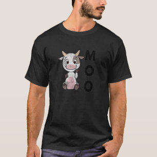 Moo Baby Cow Farm Tier Bauer Kuh T-Shirt
