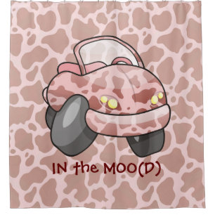 Moo Car Duschvorhang