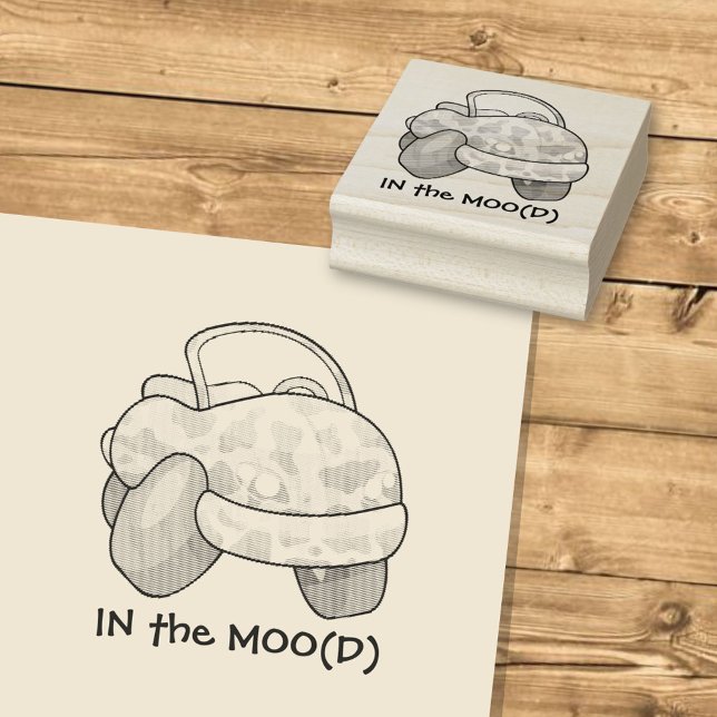 Moo Car Gummistempel (Von Creator hochgeladen)