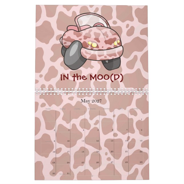 Moo Car Kalender (Mai 2027)