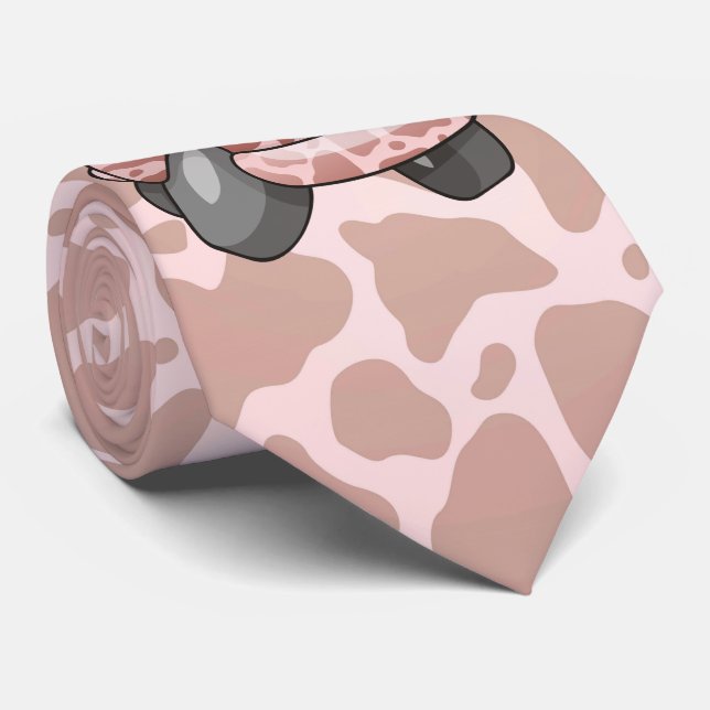 Moo Car Krawatte (Gerollt)