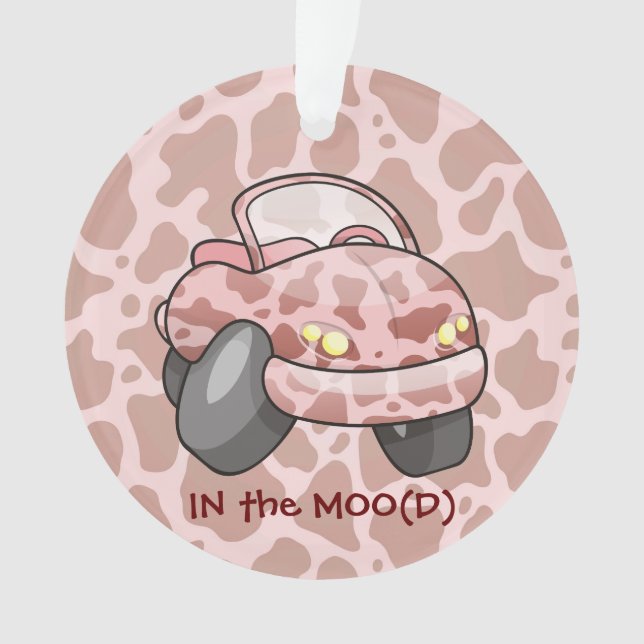 Moo Car Ornament (Vorderseite)