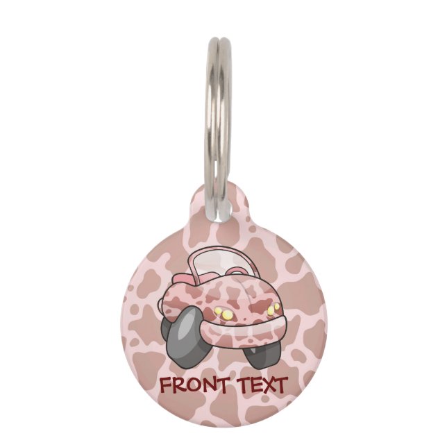 Moo Car Tiernamensmarke (Vorderseite)