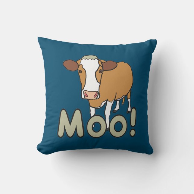 Moo Cow Kissen (Vorderseite)