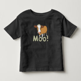 Moo Cow Kleinkind T-shirt