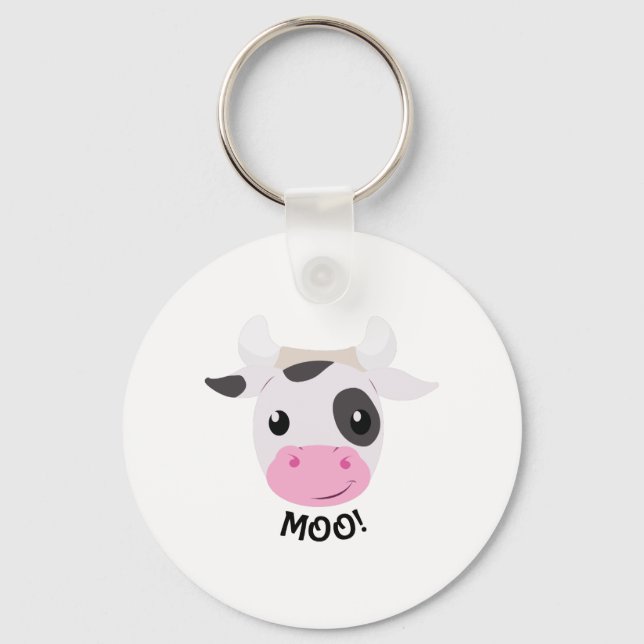 Moo Cow Schlüsselanhänger (Vorderseite)