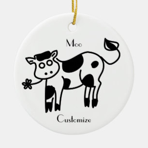 Moo Cow Thunder_Cove Keramik Ornament