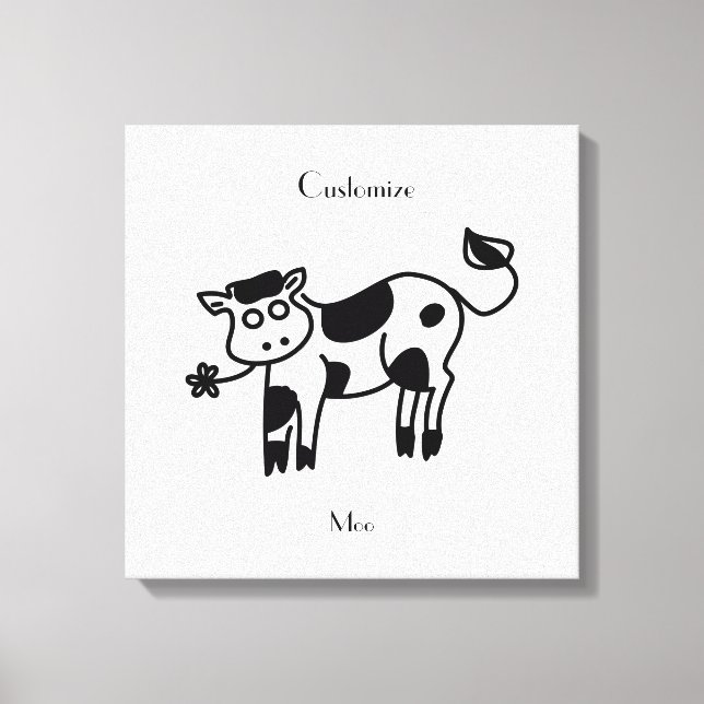 Moo Cow Thunder_Cove Leinwanddruck (Vorderseite)
