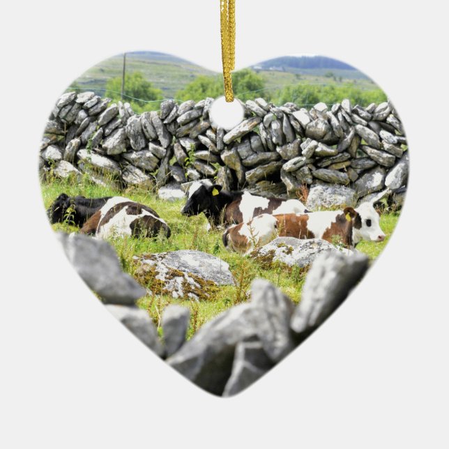 Moo Cows Keramik Ornament (Vorne)