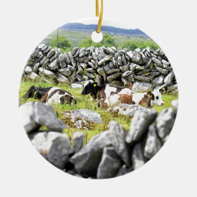 Moo Cows Keramikornament (Vorne)