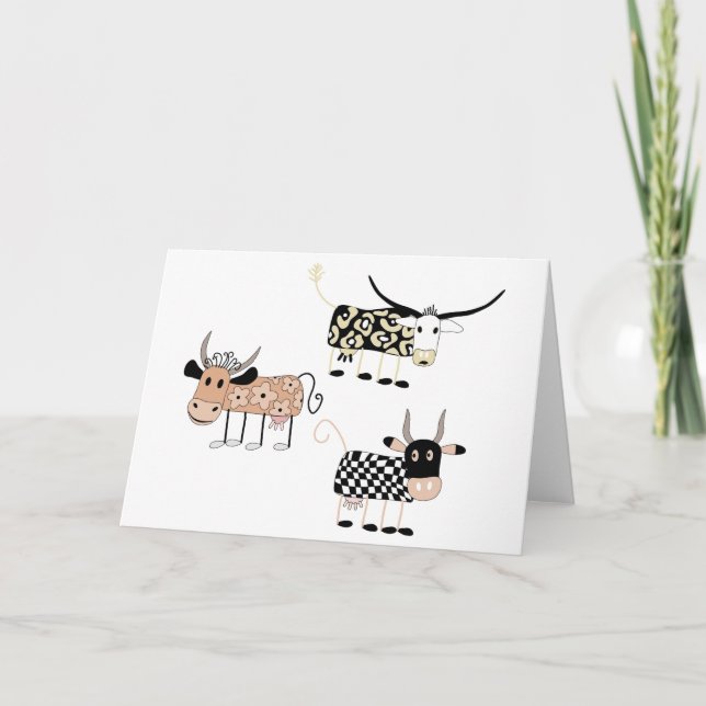 Moo Dankeskarte (Vorderseite)