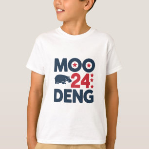 Moo Deng 2024 Moo Deng Moo Deng Süßes Baby Nilpfer T-Shirt