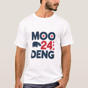 Moo Deng 2024 Moo Deng Moo Deng Süßes Baby Nilpfer T-Shirt