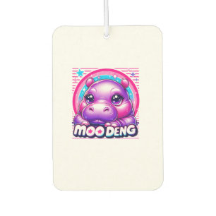 Moo Deng Baby Niedlich Hippo Girl Baby Pygmy Funny Autolufterfrischer