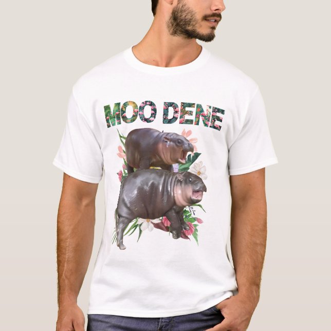 Moo Deng Bootleg Rap Shirt | Moo Deng Shirt (Vorderseite)