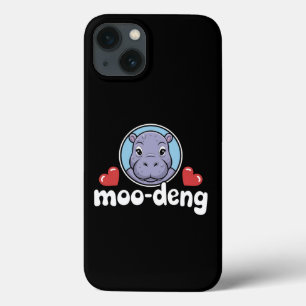 Moo Deng Bouncy Pig in Thai Picture Baby Hippo Case-Mate iPhone Hülle
