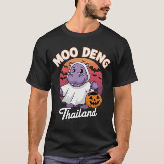Moo Deng: Der geistreiche Hippo T-Shirt
