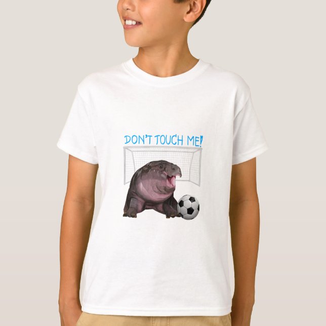 Moo Deng, ein Hippo aus Thailand, T - Shirt (Vorderseite)
