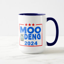 Moo Deng Funny Election 2024 Niedlich Hippo T - Sh