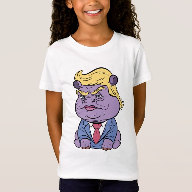 Moo Deng für Trump-Shirts, Donald Trump 2024 T-Shirt (Vorderseite)