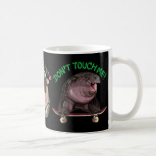 Moo Deng Hippo aus Thailand Kaffeetasse