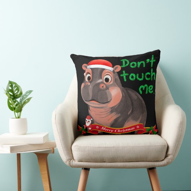 Moo Deng Hippo Kissen (Stuhl )