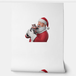 Moo Deng Super Hippo hilft Santa Spread Joy Tank T Tapete