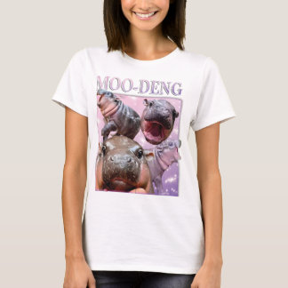 MOO DENG THE BERMOUS BABY PIGMY HIPPO MOODENG T-Shirt
