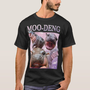 MOO DENG THE BERMOUS BABY PIGMY HIPPO MOODENG T-Shirt