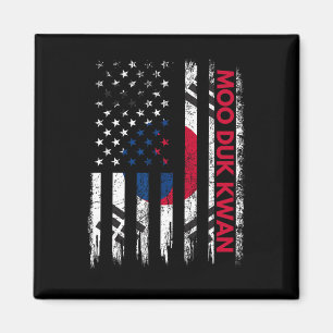 Moo Duk Kwan Karate Martial Arts Training Koreanis Magnet