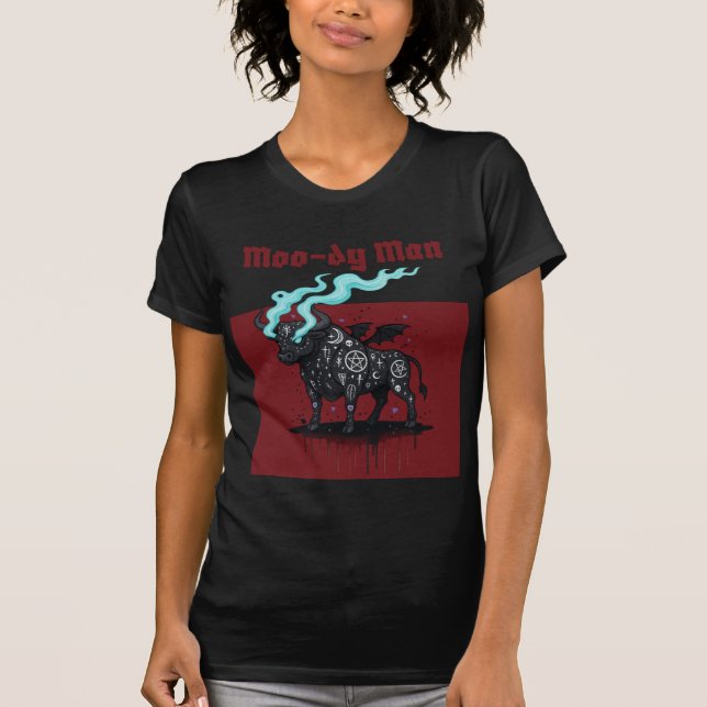 Moo-dy Man T-Shirt (Vorderseite)