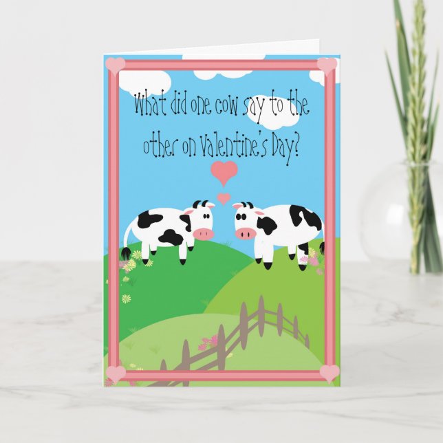 Moo. Feiertagskarte (Vorderseite)