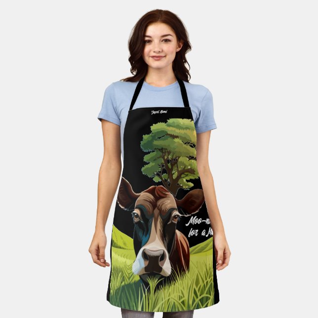 Moo for a Massage Schürze (Getragen)