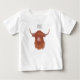 Moo Highland Cow Baby T-shirt (Vorderseite)