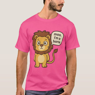 Moo ich bin ein Pferdefreund T-Shirt