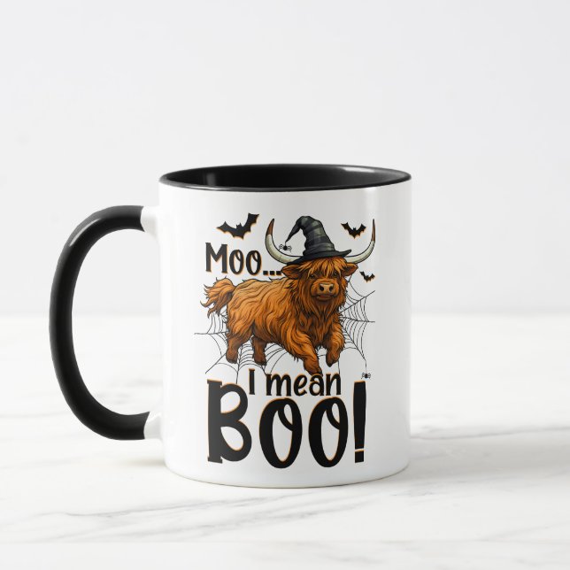 Moo... Ich habe Boo Gemein! Tasse (Links)