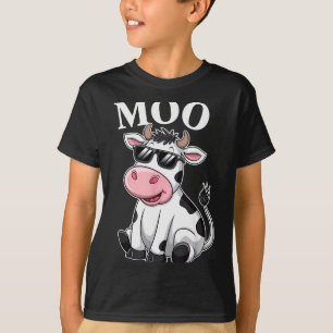 Moo Kuh - Lustige Bauer Kuh Für Männer Frauen Kind T-Shirt