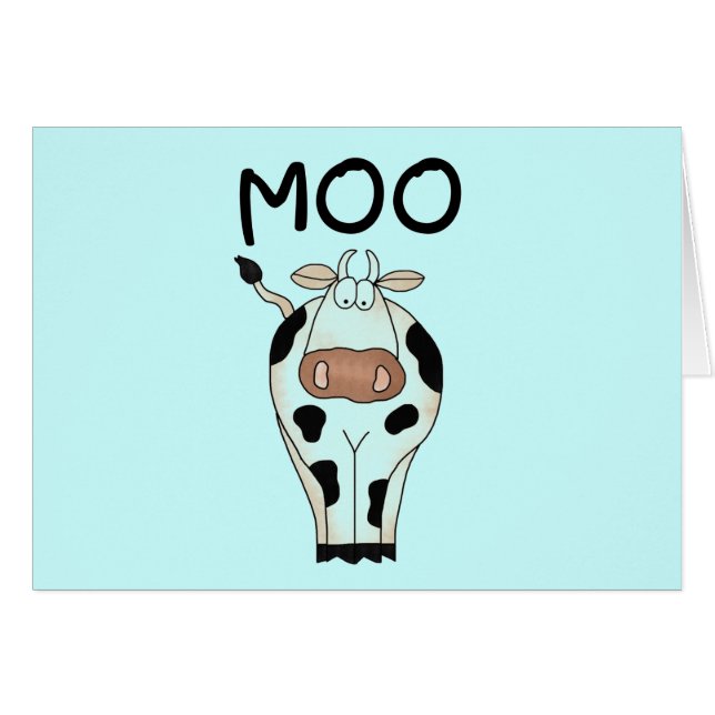 MOO-Kuh-T-Shirts und Geschenke (Vorderseite (Horizontal))