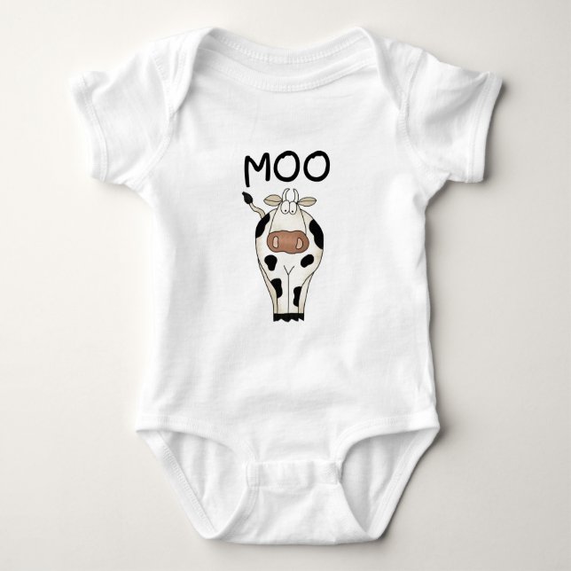 MOO-Kuh-T-Shirts und Geschenke Baby Strampler (Vorderseite)