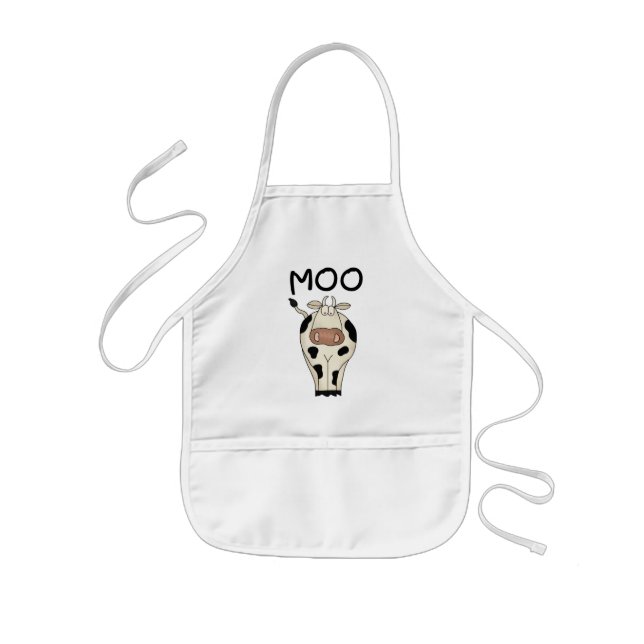 MOO-Kuh-T-Shirts und Geschenke Kinderschürze (Vorne)