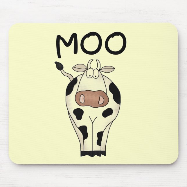 MOO-Kuh-T-Shirts und Geschenke Mousepad (Vorne)