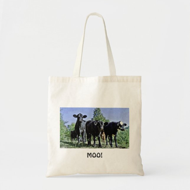 MOO! Kuh-Tasche Tragetasche (Vorne)